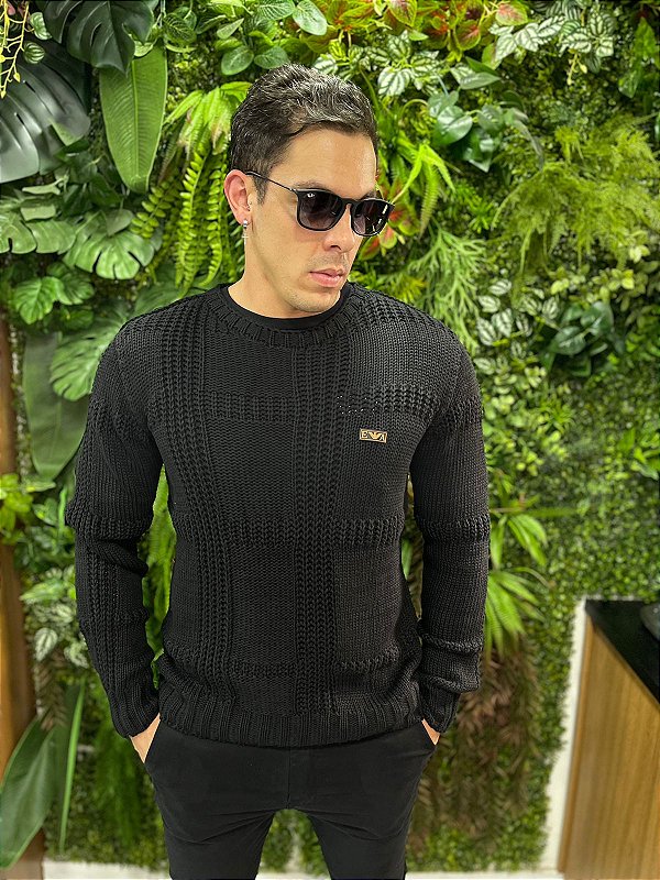 Suéter Tricot Emporio Armani