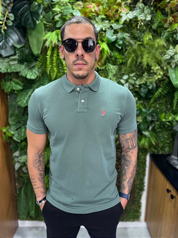 Camisa Gola Polo Ralph Lauren