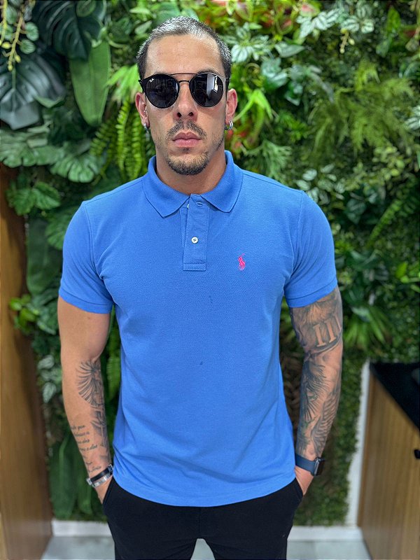 Camisa Gola Polo Ralph Lauren