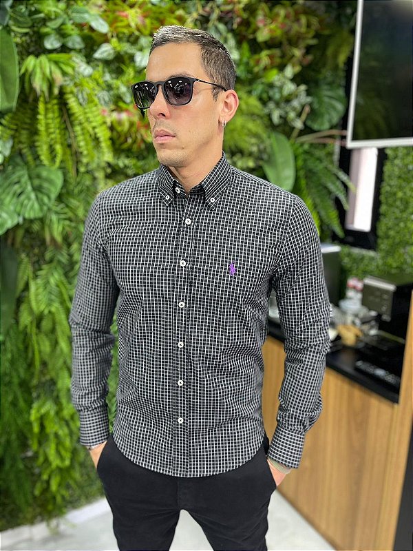 Camisa Ralph Lauren Manga Longa