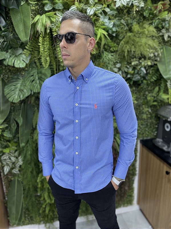 Camisa Ralph Lauren Manga Longa
