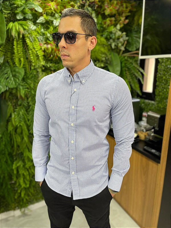 Camisa Ralph Lauren Manga Longa
