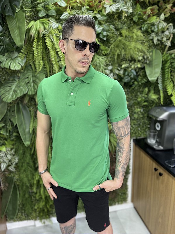 Camisa Gola Polo Ralph Lauren