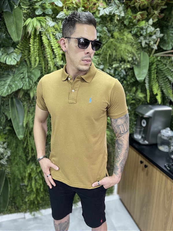 Camisa Gola Polo Ralph Lauren