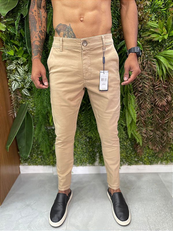 Calça de sarja Ralph Lauren