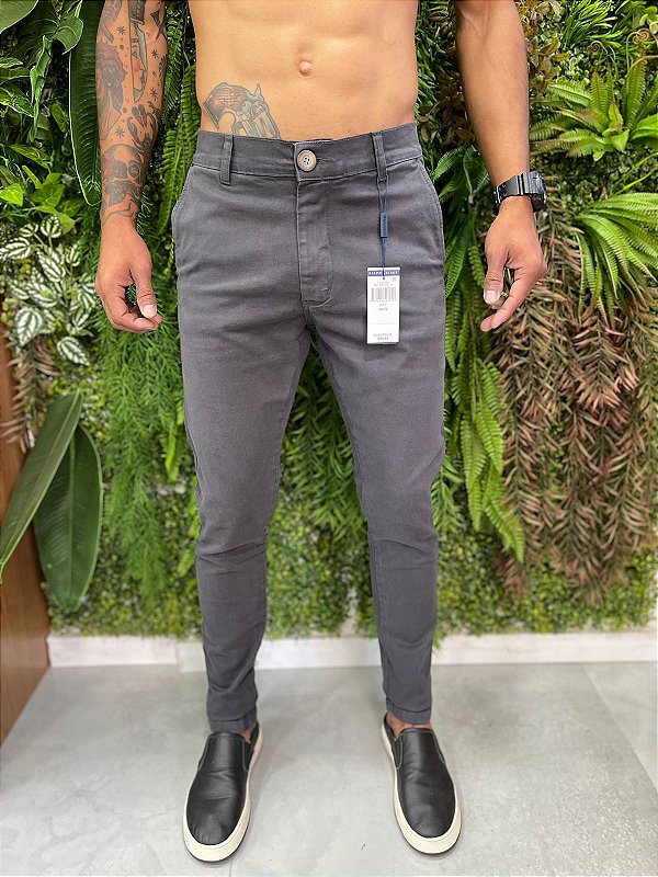 Calça de sarja Ralph Lauren