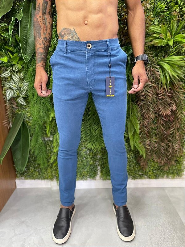 Calça de sarja Ralph Lauren