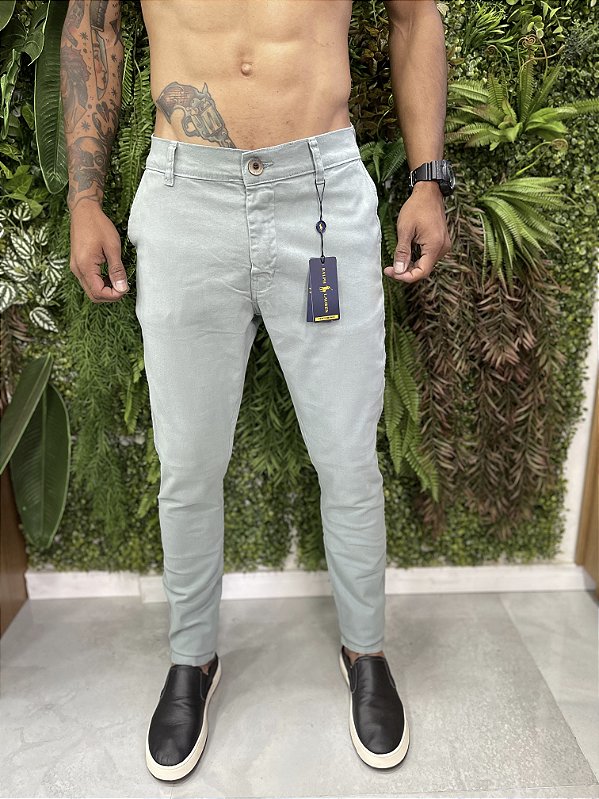 Calça de sarja Ralph Lauren