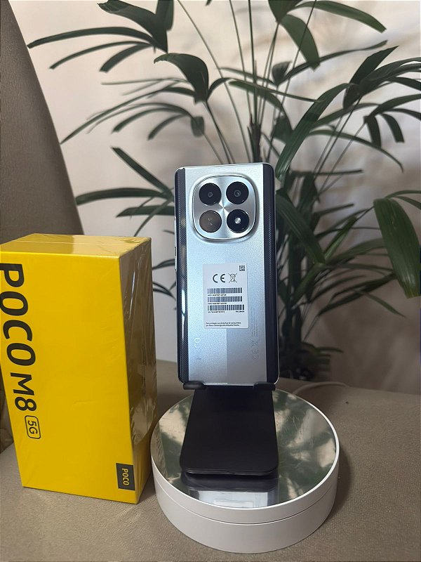 Poco M8 Cinza 256GB / 8GB RAM