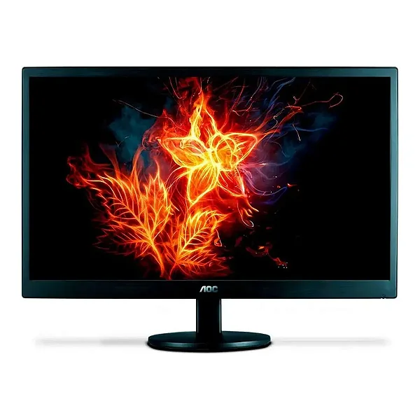 Monitor AOC 18.5" LED HD E970SWHNL HDMI VGA para PDV e Recepção