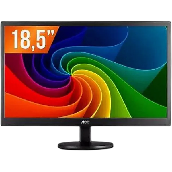 Monitor AOC 18,5" HDMI e VGA E970SWHNL