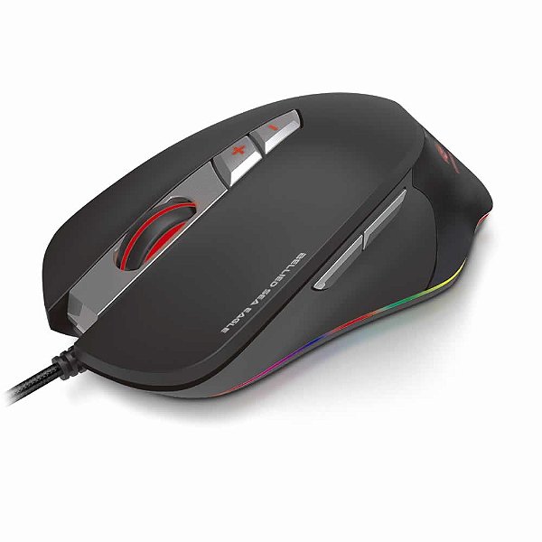 Mouse Gamer C3Tech Bellied MG-700BK RGB