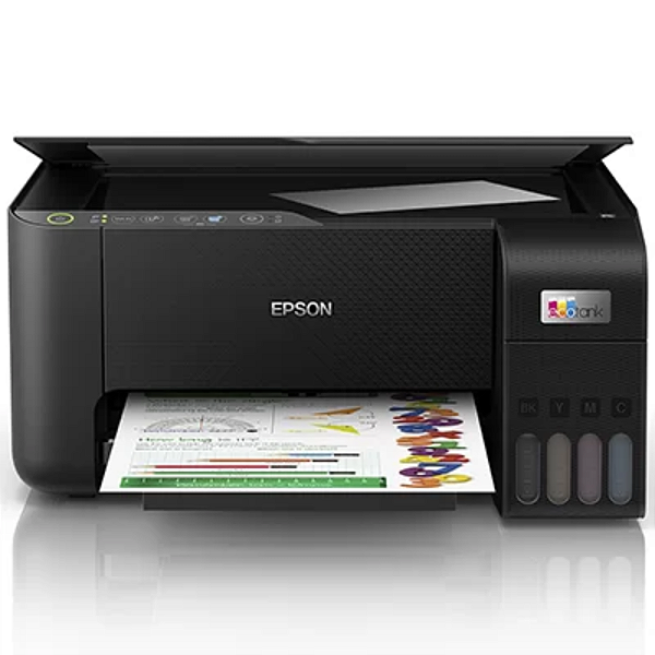Impressora Multifuncional Tanque de Tinta Epson Ecotank L3250, Colorida, Wi-Fi, Conexão USB, Bivolt