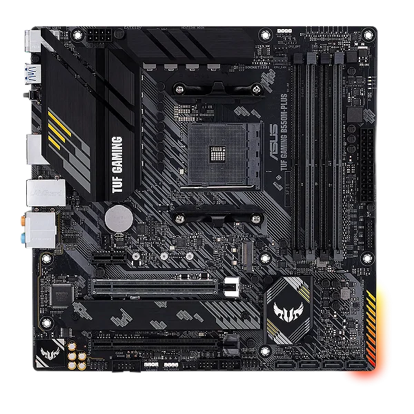Placa Mãe Asus TUF Gaming B550M-Plus, Chipset B550, AMD AM4, mATX, DDR4, 90MB14A0-C1BAY0