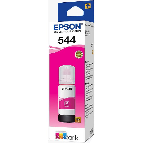 Tinta Epson T544 Magenta T544320 – L3150 L3110 L5190 L3250 L3210 5190 3150 3110 65ml