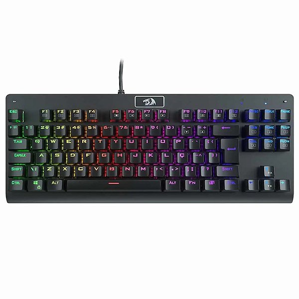 Teclado Gamer Mec. Redragon Dark Avenger RGB Brown