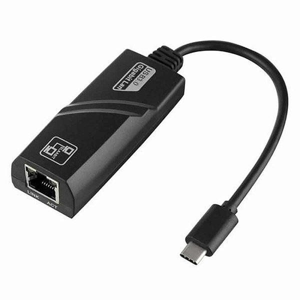 Adaptador USB Tipo C para Rede Gigabit