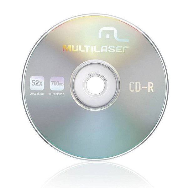 CD-R 80 min 700MB 52x Unidade