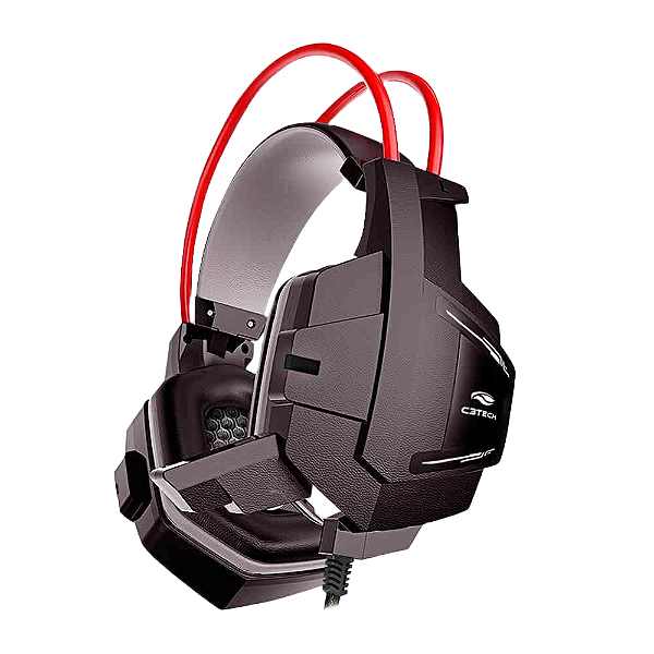 Headset Gamer Com Microfone Conexão P2 C3tech Sparrow PH-G11BK