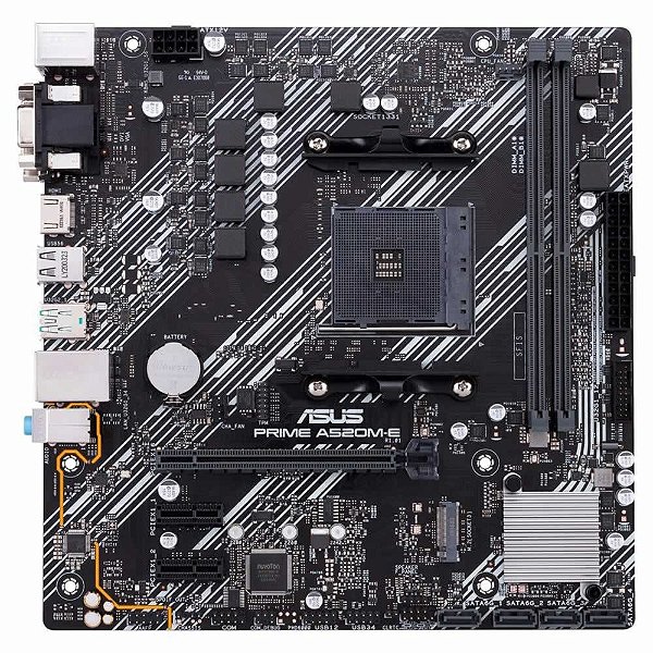 Placa Mãe Asus A520M-E Prime AM4 DDR4