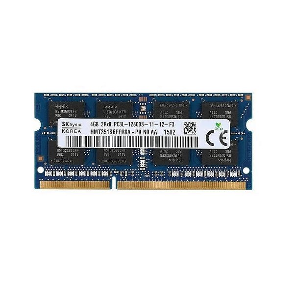 Memória Notebook 4GB DDR3L 1600 MHz Hynix