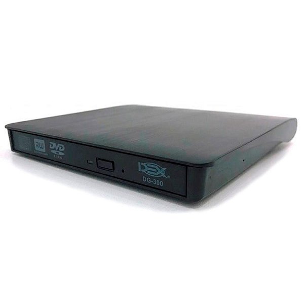 Gravador de DVD Externo Dex DG-300 Slim