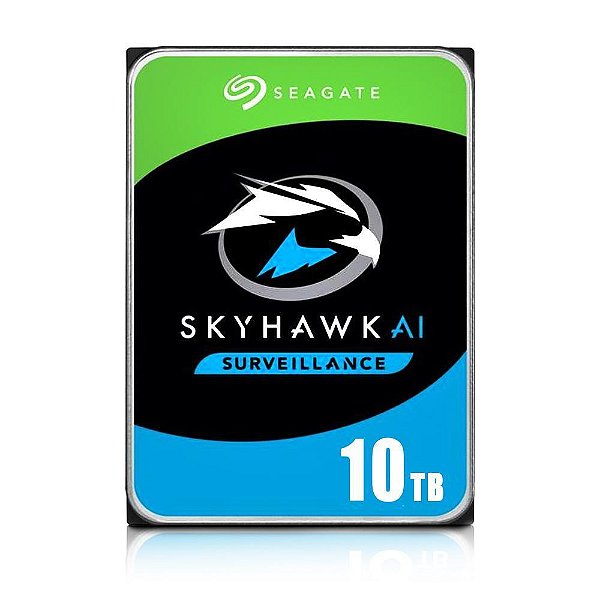 HD 10 TB  SATA 3 Seagate SkyHawk ST10000VE0008