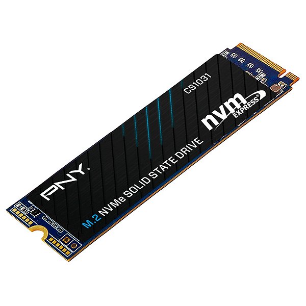 SSD PNY 256GB M.2 2280 PCIe Gen3x4, NVMe 1.3, Leitura: 2400 MB/s e Gravação: 1750 MB/s - M280CS1031-256-CL