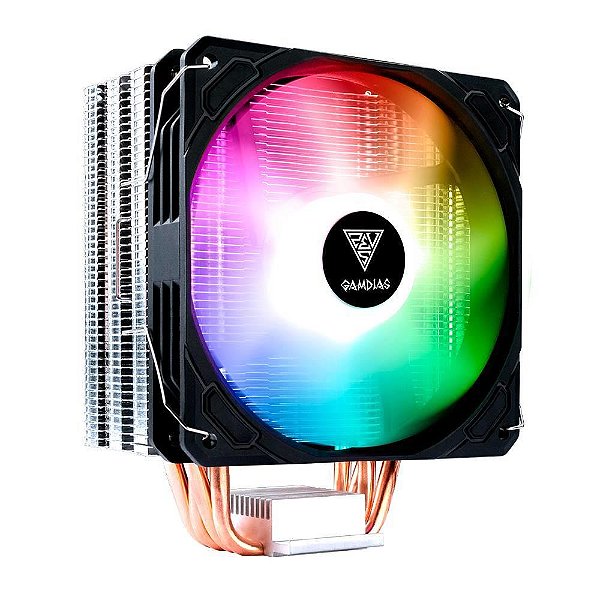 Cooler Processador Gamdias Boreas E1-410, RGB, 120mm, Intel e AMD, BOREAS E1-410