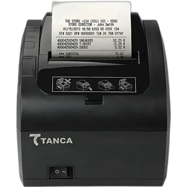 Impressora Térmica Não Fiscal Tanca TP-550 com Guilhotina, USB