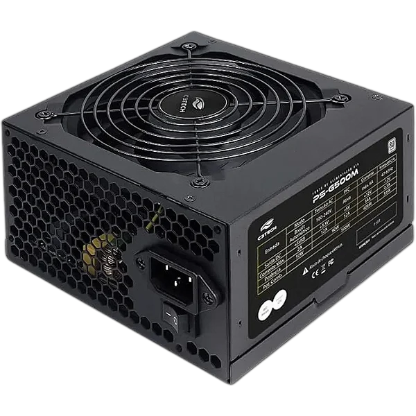 Fonte Game ATX 500W PS-G500B 80Plus Bronze C3Tech, PFC Ativo, Bivolt Automático