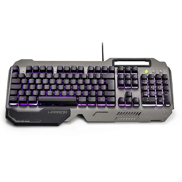 Teclado Gamer Ragnar Superfície em Metal Warrior TC222