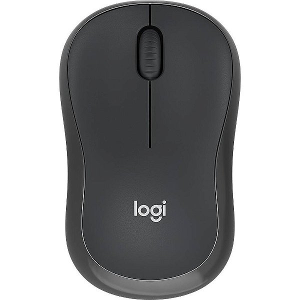 Mouse Sem Fio Logitech M240 Grafite, Bluetooth, Silencioso, Design Ambidestro - 910-007113