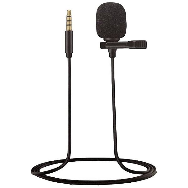 Microfone Lapela P2 Flex XC-ML-02