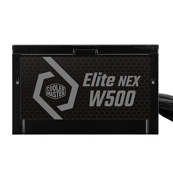 Fonte Cooler Master Elite NEX W500 500W PFC Ativo, Black, MPW-5001-ACAW-BB1