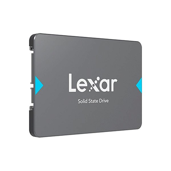 SSD Lexar 480GB Sata III 6GB/s, Leitura 550MB/s, Gravacao 520MB/s, LNQ100X480G-RNNNU