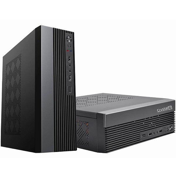 Computador Escritório Slim Intel Core I3-10100, 8GB Memória, SSD Nvme 240GB