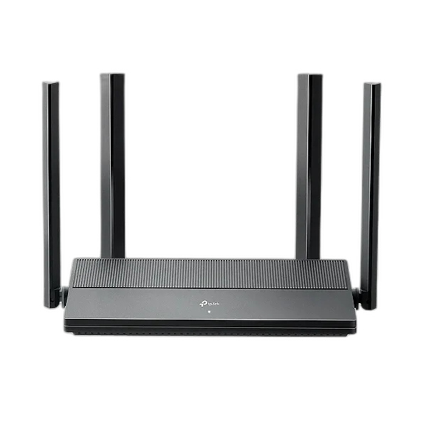 Roteador Tp-link Ex141, 1.501 Mbps, Dual Band, Gigabit, Wi-fi 6, Ax1500, 3 Portas Lan, 4 Antenas