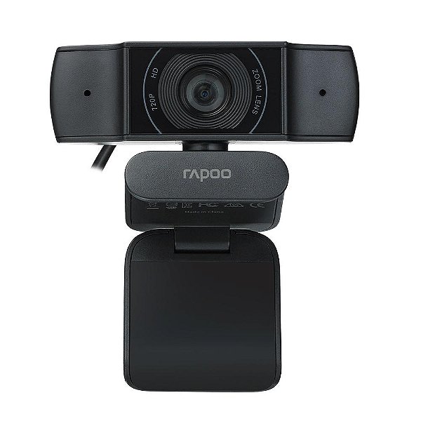 Webcam Rapoo C200, HD 720P, Mic Integrado, Foco Automático - RA015