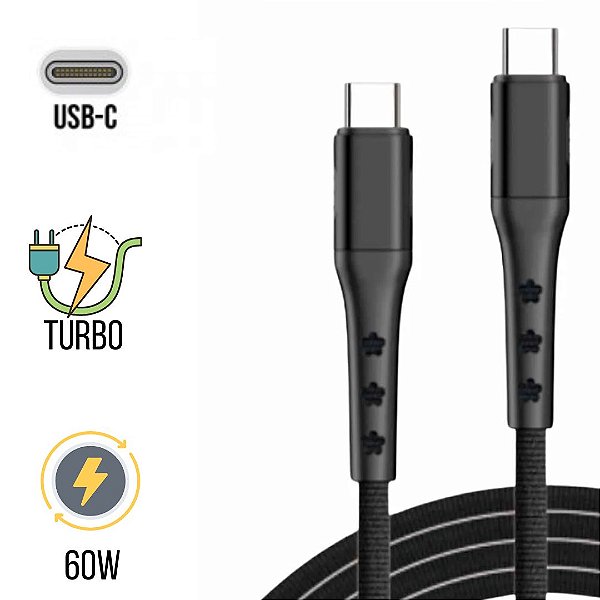 Cabo USB Tipo C x USB Tipo C 1 M X-Cell XC-CD-115