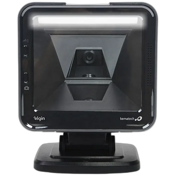 Leitor de Código de Barras Fixo Elgin El8600, USB, 1D, 2D, QR Code, Preto