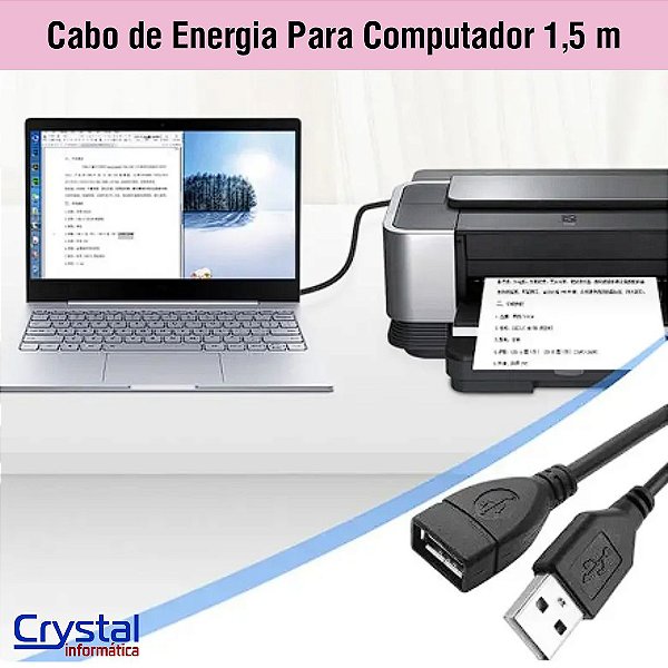 Cabo Extensor USB 2.0 AM x AF 2,0 Metro