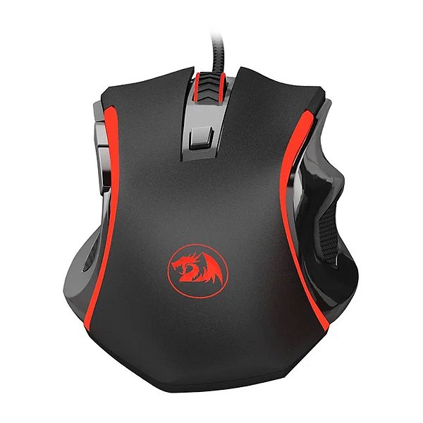 Mouse Gamer Redragon Nothosaur M606, 3200 DPI, 6 Botões, Preto