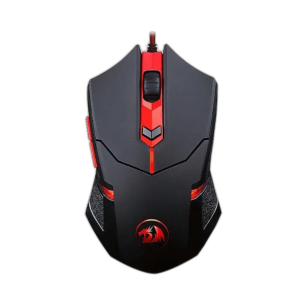 Mouse Gamer Redragon Centrophorus M601-3, 3200 DPI, 6 Botões, LED Red