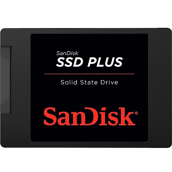 SSD Plus SanDisk SDSSDA-480G-G26 480GB SATA III 6Gb/s