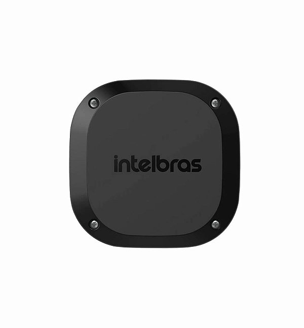 Caixa Organizadora CFTV Quadrada Preta Intelbras VBOX 1100 Black