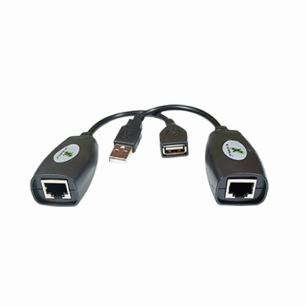 Extensor USB  Via Cabo de Rede X-Cell XC-ADP-42