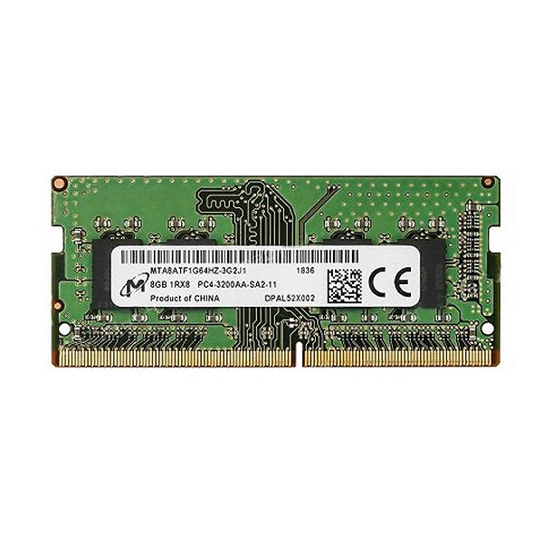 Memória Notebook 8GB DDR4 3200 MHz Micron
