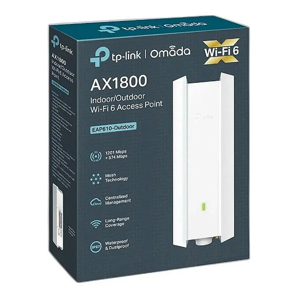 Access Point TP-Link EAP610-Outdoor AX1800 Mbps