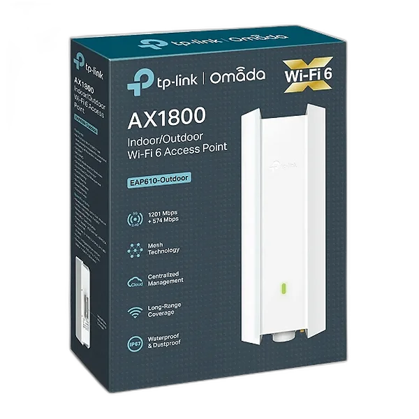 Access Point TP-Link EAP610-Outdoor AX1800 Mbps